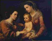 Bartolome Esteban Murillo Casamento Mistico de Santa Catarina oil painting